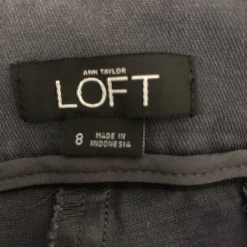 LOFT Sailor Style Cropped Pants - Picture 6 of 10